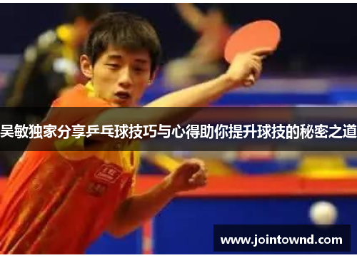 吴敏独家分享乒乓球技巧与心得助你提升球技的秘密之道